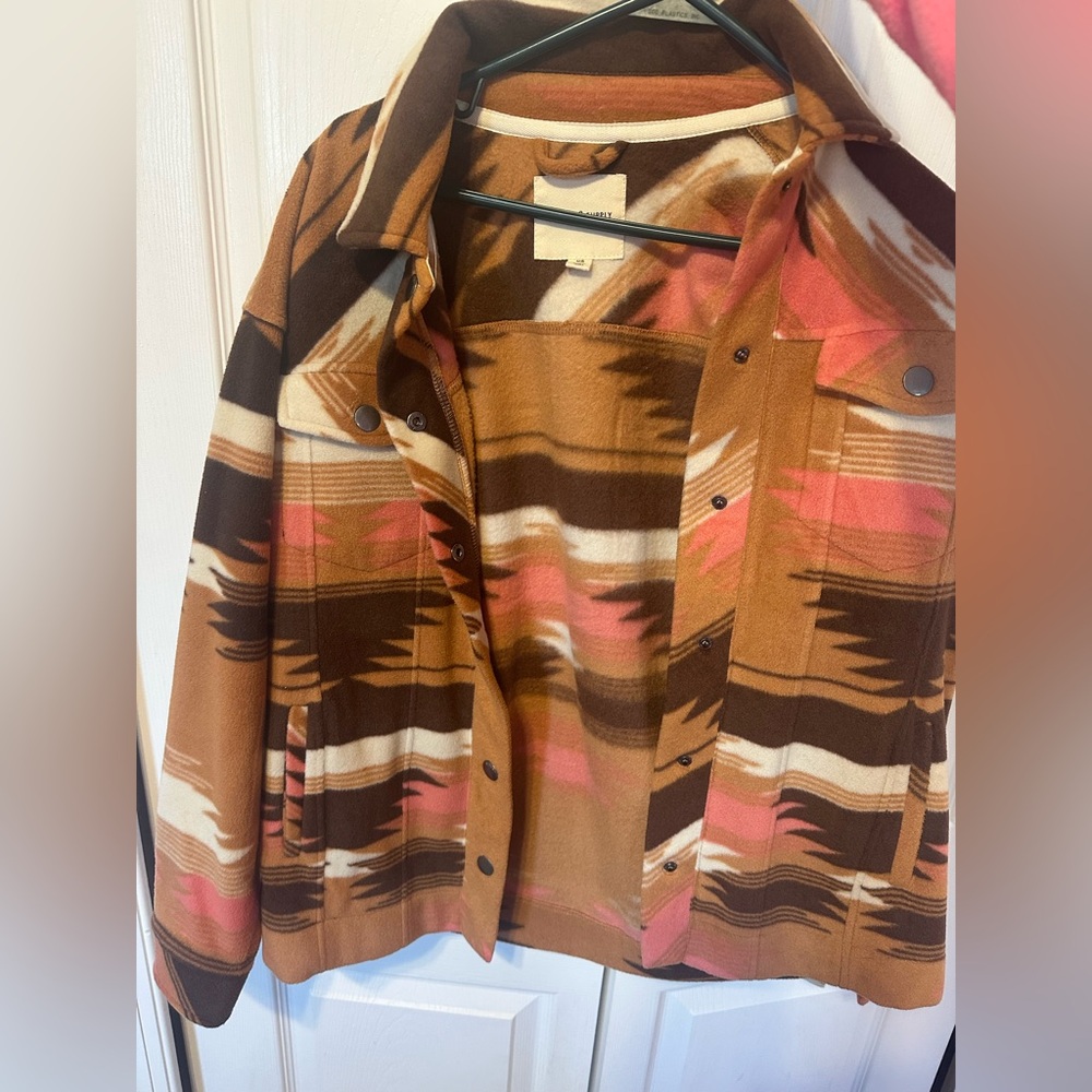 Thread & Supply Aztec fleece jacket - Picture 3 of 6